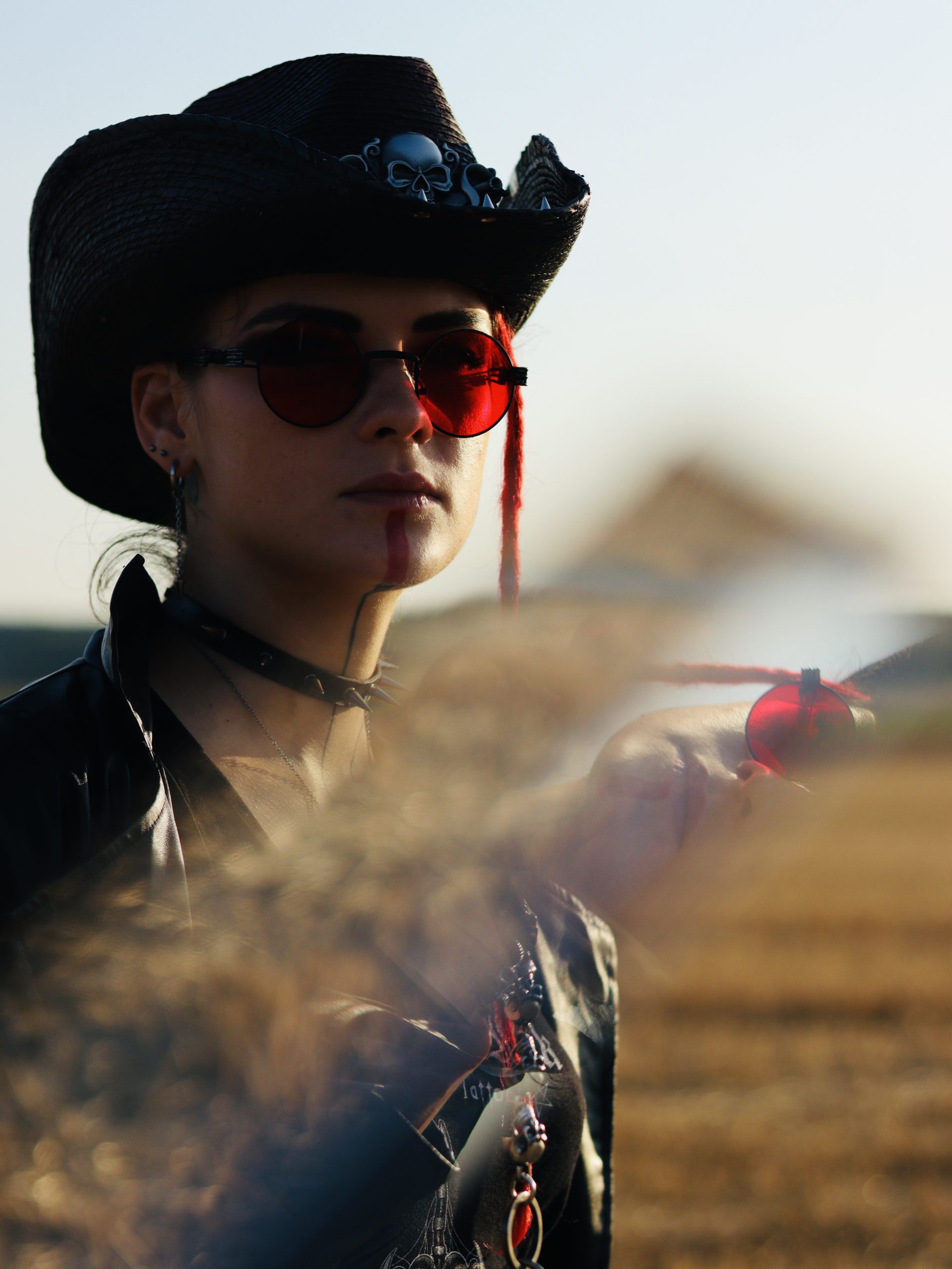 portrait redlock&rsquo;s tattoo cowgirl western