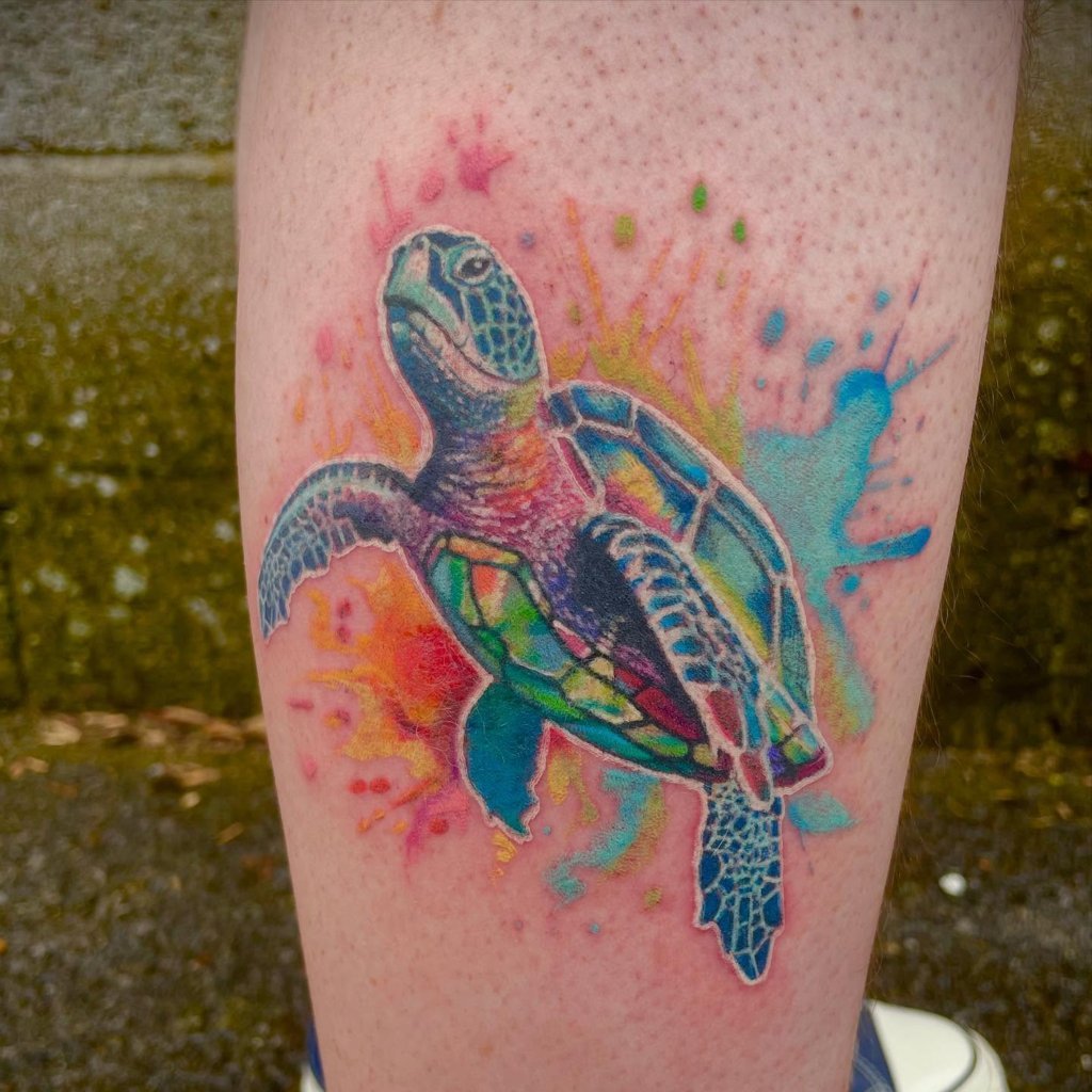 tattoo-tortue